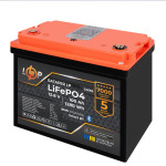 Аккумулятор LogicPower LiFePO4 12V/100AH  (1280W*h), (Smart BMS, Bluetooth)