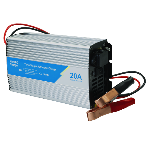 Зарядний пристрій NetPRO Charger BPC-1220 12V/20A для АКБ LiFePO4, AGM, GEL, Carbon ємністю 70-250Аг