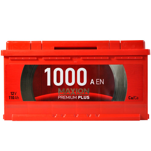 Автомобільний акумулятор MAXION Premium Plus 110Аh 1000A R+ (правий +)