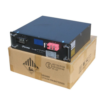 Аккумулятор CS Power LiFePO4 51.2V 100AH, LPR48-100, 100A/200A (5120 W*h) (литий-железо-фосфатный аккумулятор для стойки 19"))