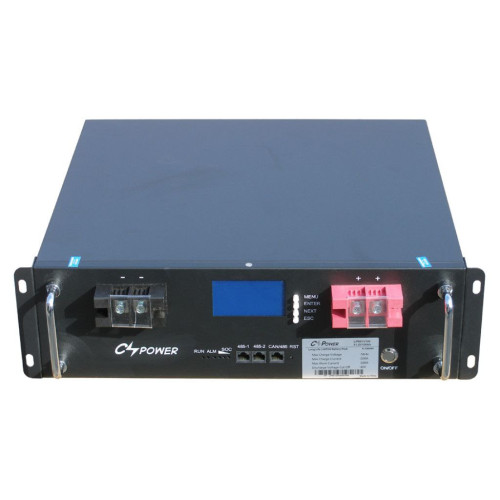 Акумулятор CS Power LiFePO4 51.2V 100AH, LPR48-100, 100A/200A (5120 W*h) (літій-залізо-фосфатний акумулятор для стійки 19'')) Акумулятор CS Power LiFePO4 51.2V 100AH, LPR48-100, 100A/200A (5120 W*h) (літій-залізо-фосфатний акумулятор для стійки 19''))