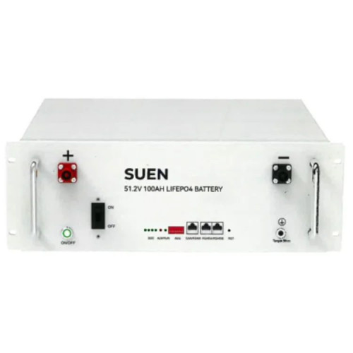 Акумулятор 5,12 кВт SUEN-51-100 LiFePO4, 51,2V/100AH, 5120W*h Акумулятор 5,12 кВт SUEN-51-100 LiFePO4, 51,2V/100AH, 5120W*h
