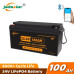 Акумулятор JSDSOLAR LiFePO4 25,6V/100AH (2560W*h) J24100, (літій-залізо-фосфатний акумулятор з Bluetooth)