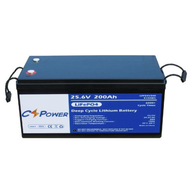 Аккумулятор CSPower LiFePO4 25,6V/200AH (5120W*h), (литий-железо-фосфатный аккумулятор для ИБП (UPS))
