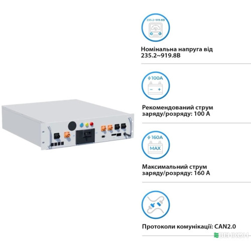 Блок керування BMS DEYE BOS-A (BOS-A-PDU-2) до акумуляторів BOS-A-Pack7.68