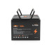 Акумулятор LiTime LiFePO4 12V/100AH Group 24 (1280W*h), (260х170х200мм, для будинку, котла, сонячних батарей)