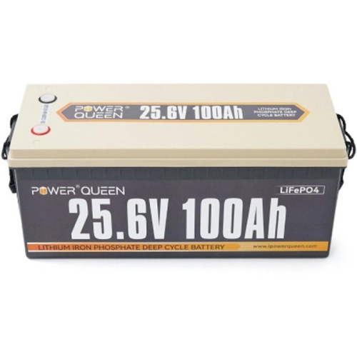 Акумулятор Power Queen LiFePO4 25,6V/100AH (2560W*h), (літій-залізо-фосфатний акумулятор для ДБЖ (UPS)) Акумулятор Power Queen LiFePO4 25,6V/100AH (2560W*h), (літій-залізо-фосфатний акумулятор для ДБЖ (UPS))
