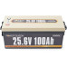 Акумулятор Power Queen LiFePO4 25,6V/100AH (2560W*h), (літій-залізо-фосфатний акумулятор для ДБЖ (UPS)) Акумулятор Power Queen LiFePO4 25,6V/100AH (2560W*h), (літій-залізо-фосфатний акумулятор для ДБЖ (UPS))