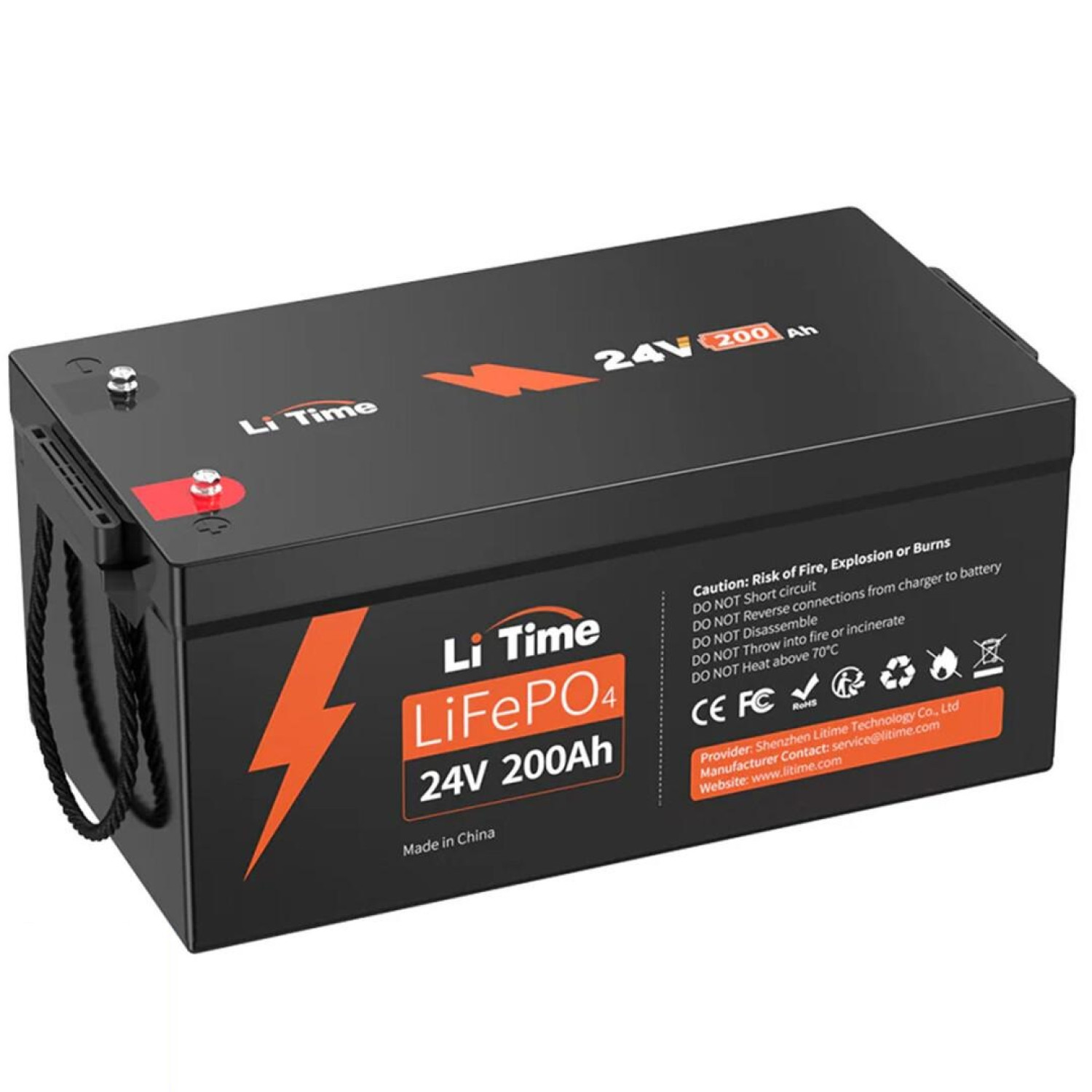 ★LiFePo4 リチウムイオンバッテリー　4個セット★未使用　12v仕様★ Аккумулятор LiTime LiFePO4 24V/200AH (5120W*h) (литий-железо