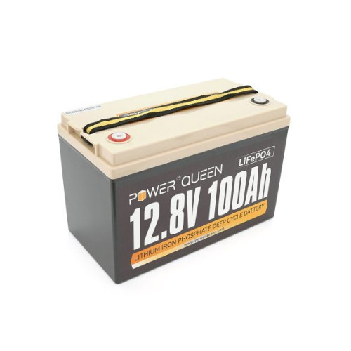 Акумулятор Power Queen LiFePO4 12V/100AH (1280W*h) BASIC Акумулятор Power Queen LiFePO4 12V/100AH (1280W*h) BASIC