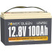 Акумулятор Power Queen LiFePO4 12V/100AH (1280W*h) BASIC