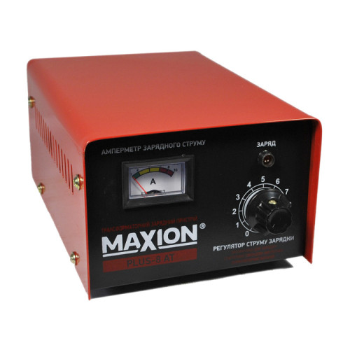 Трансформаторний зарядний пристрій MAXION PLUS-8 AT Трансформаторний зарядний пристрій MAXION PLUS-8 AT