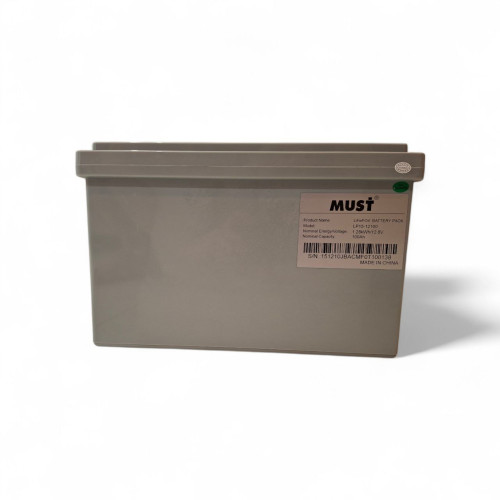 Акумулятор MUST LiFePO4 12V/100AH (1280W*h) Smart BMS, Bluetooth, (LP15-12100)