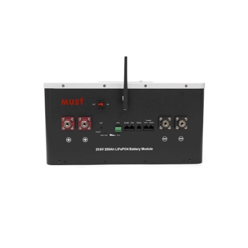 Акумулятор Must LP16-24200, LiFePO4, 25.6V 200AH, 100A/100A (5120 W*h) (літій-залізо-фосфатний акумулятор для ДБЖ (UPS)) Акумулятор Must LP16-24200, LiFePO4, 25.6V 200AH, 100A/100A (5120 W*h) (літій-залізо-фосфатний акумулятор для ДБЖ (UPS))