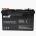 Акумулятор MUST LiFePO4 12V/100AH (1280W*h) Smart BMS, Bluetooth (325х170х215 мм, для будинку, котла, сонячних батарей) Акумулятор MUST LiFePO4 12V/100AH (1280W*h) Smart BMS, Bluetooth (325х170х215 мм, для будинку, котла, сонячних батарей)