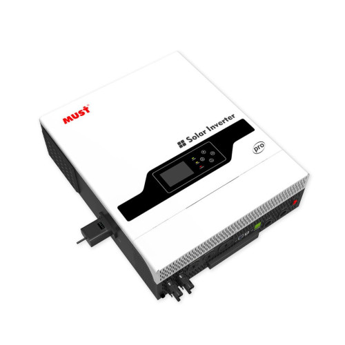 Гібридний інвертор Must 8 кВт, PV18-8048 PRO II, 2MPPT, 48 В, 120 А, 8000 Вт (безперебійник, UPS, ДБЖ)
