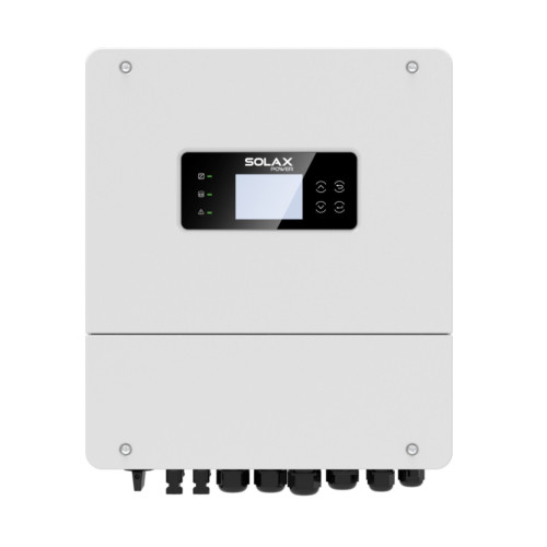 Гібридний інвертор SolaX Power 5кВт, X1-HYB-5.0-LV, 48 В, 5000 Вт (1 фаза, 2 МРРТ, LV)